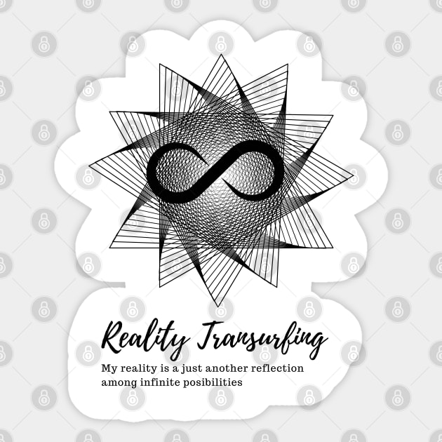 Miniature Reality Transurfing Sticker by Kidrock96